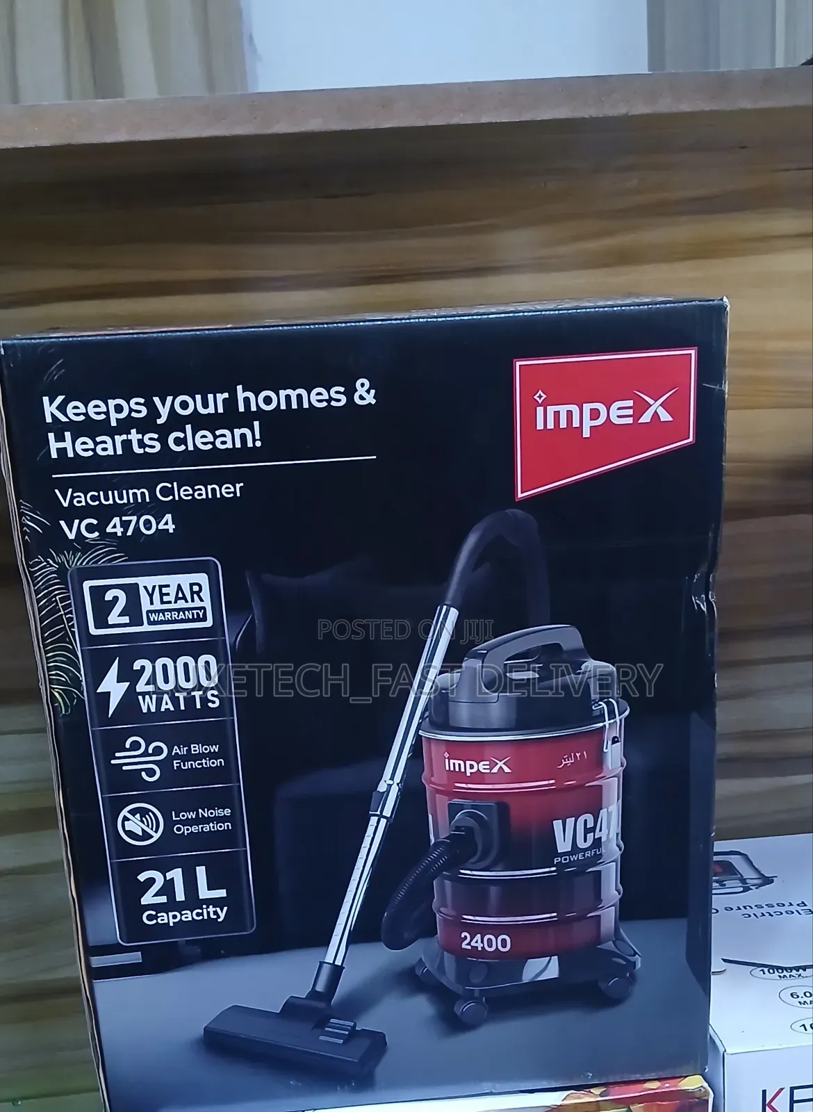 Impex Vacuum Cleaner 21 Litres With Blower Function