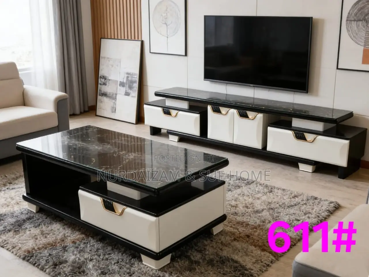 Tables and Showcases Set