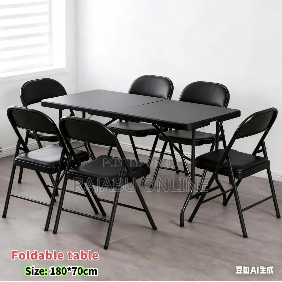 Black Affordable Table 195000 Chair 85000