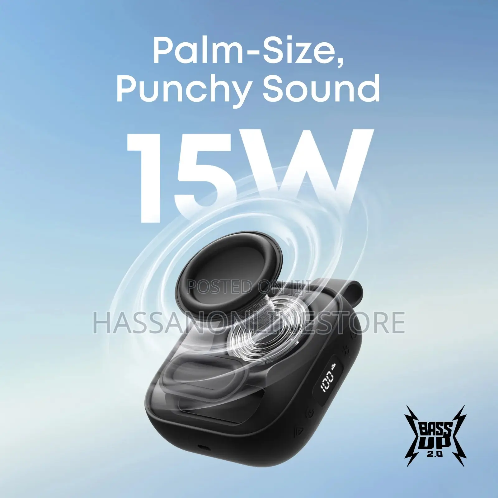 Soundcore by Anker Boom Go 3i Portable Bluetooth Speaker - Black