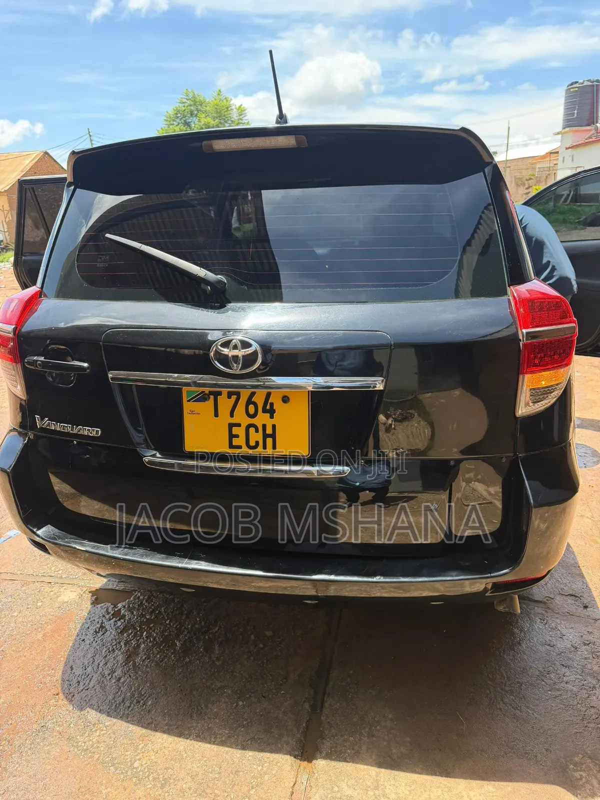 Toyota Vanguard 2008 Black