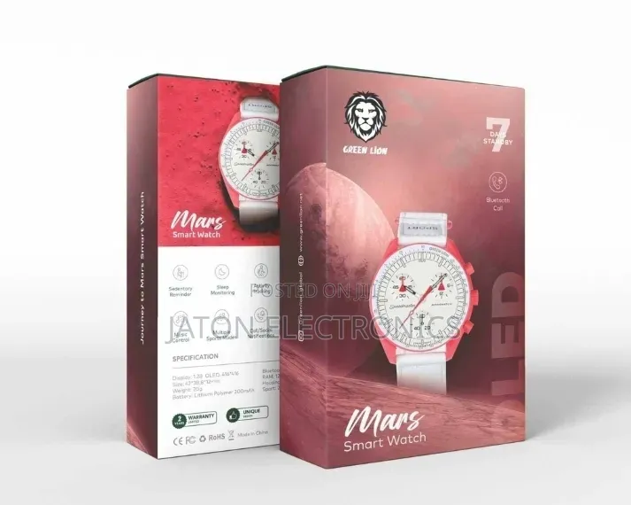 Green Lion Smart Watch Mars