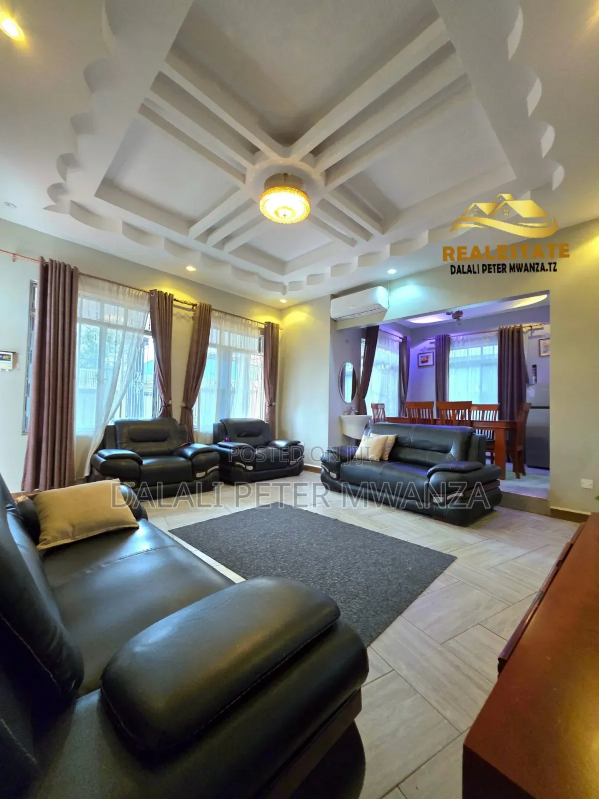 Furnished 3bdrm House in Rock City, Ilemela Ward for rent