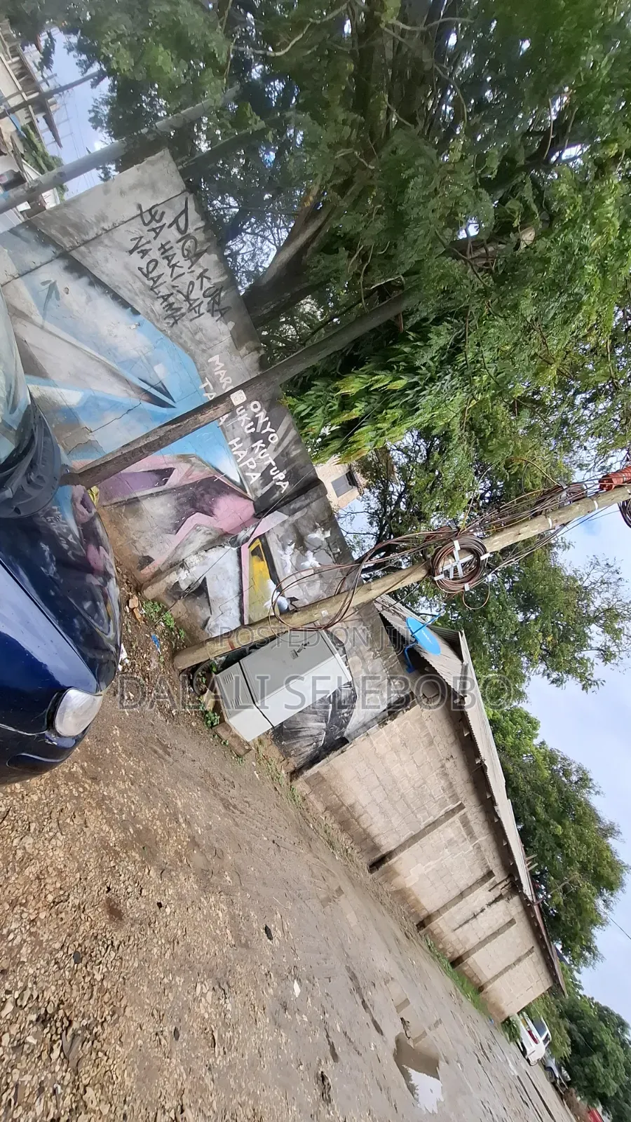 Big Corner Plot With Busness Centre at Kinondoni Garden