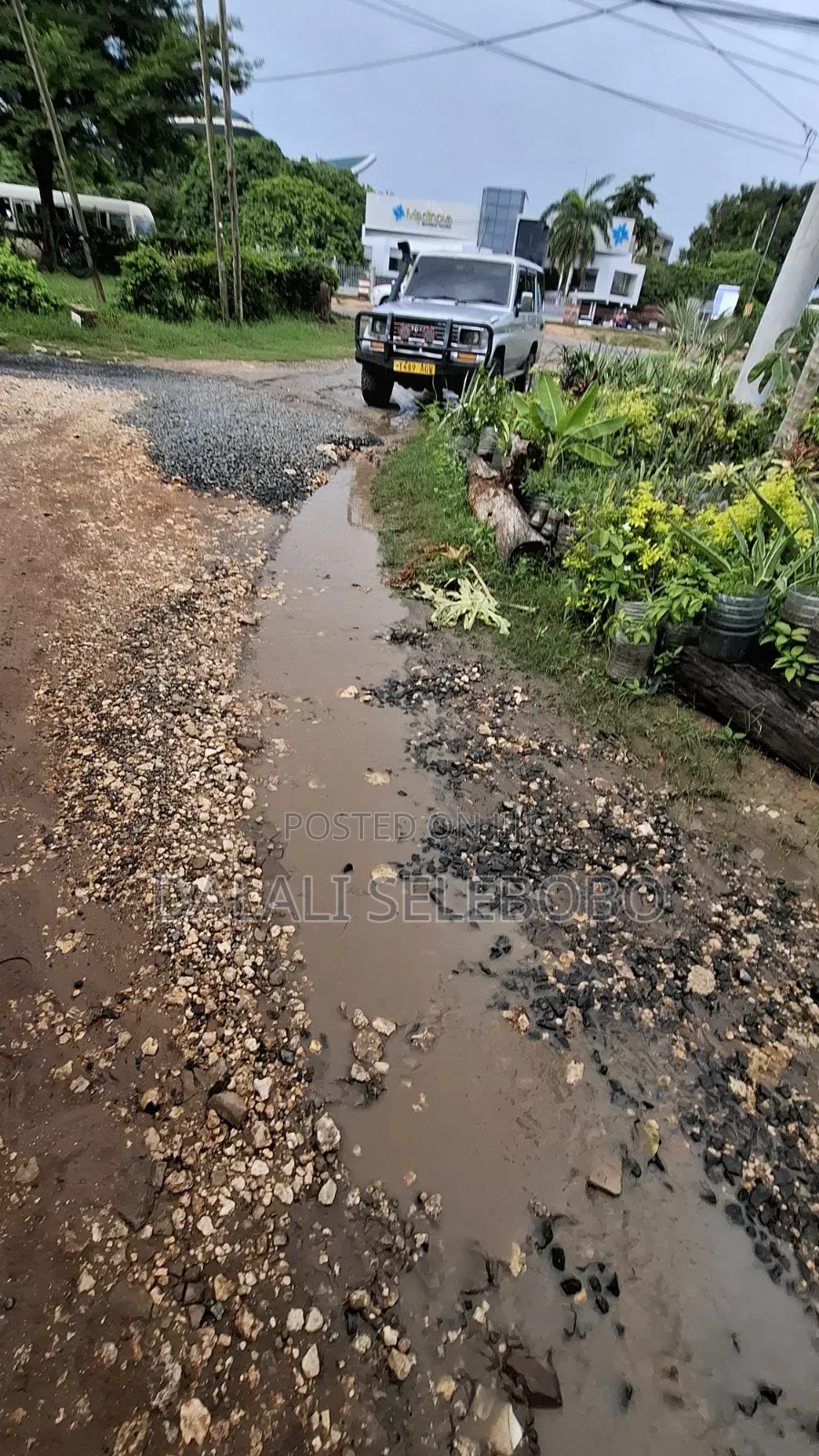 Big Corner Plot With Busness Centre at Kinondoni Garden
