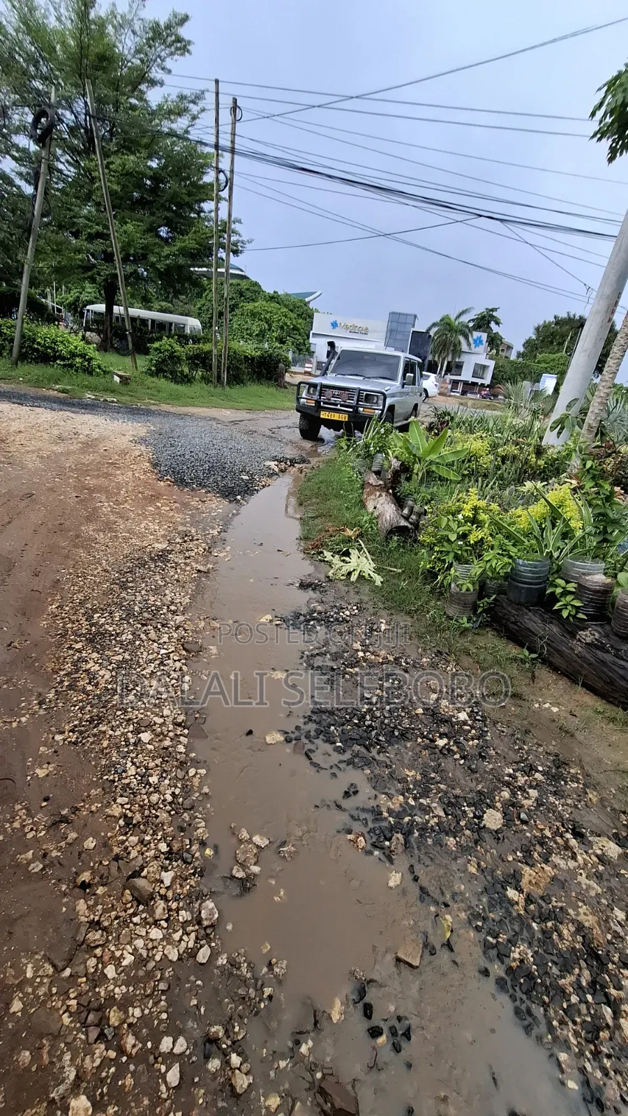 Big Corner Plot With Busness Centre at Kinondoni Garden
