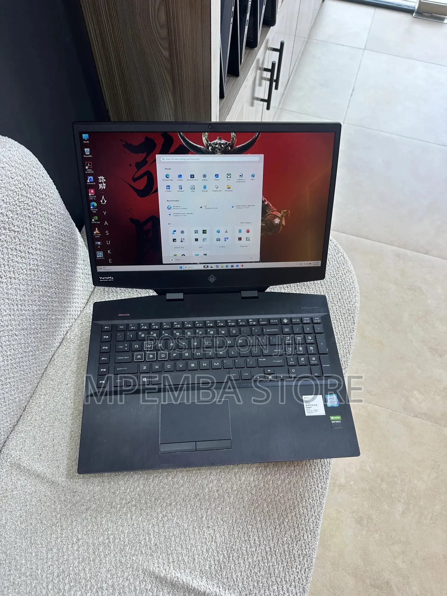 Laptop HP Omen 17 16GB Intel Core i7 SSD 1T