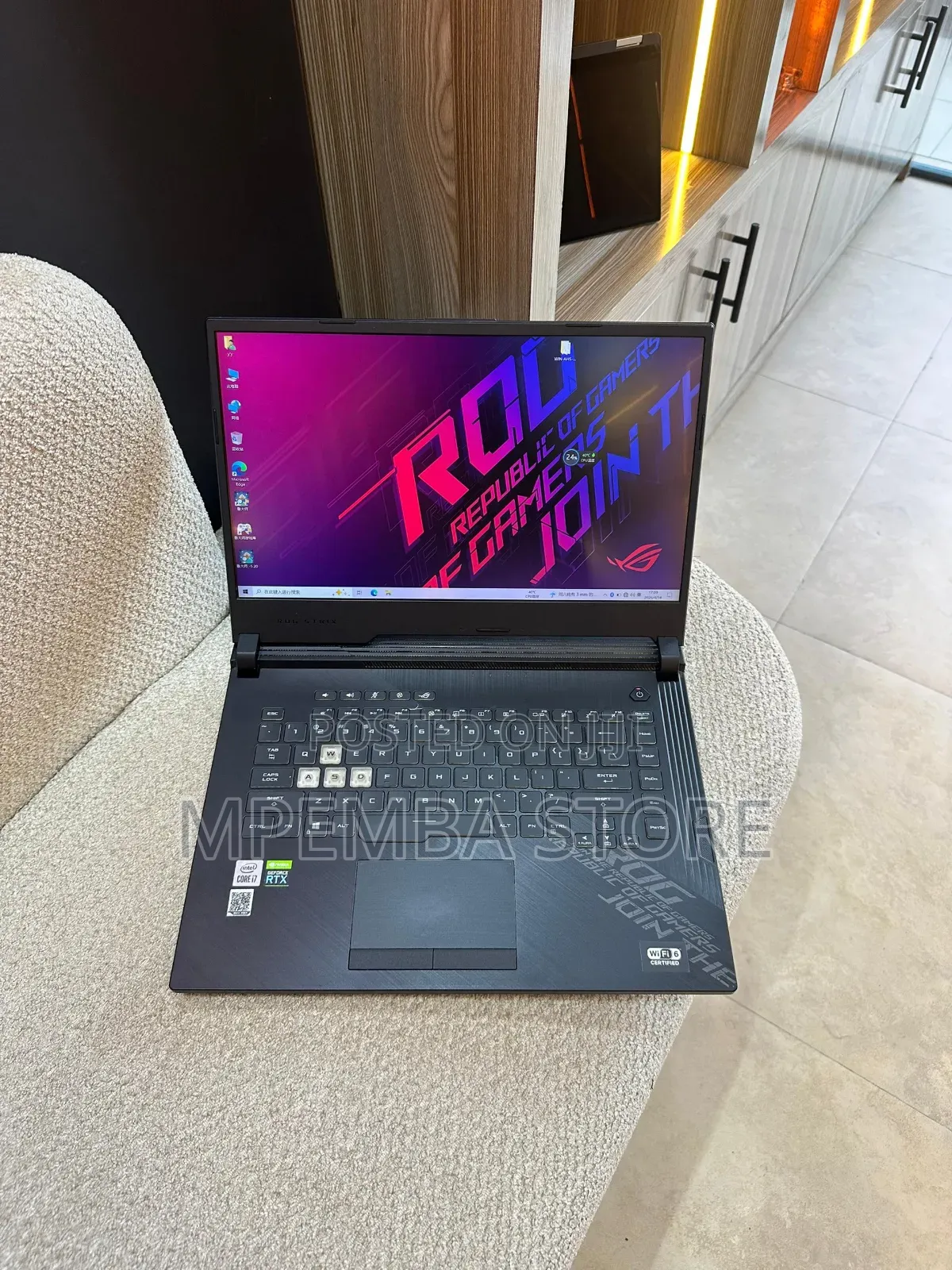 Laptop Asus ROG Strix G15 16GB Intel Core i7 SSD 512GB