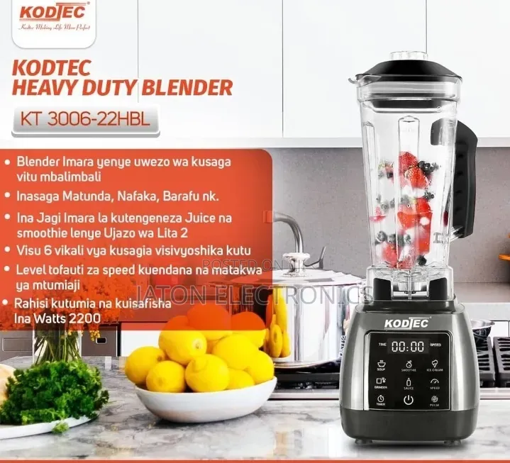 Kodtek Heavy Duty Blender 2liters