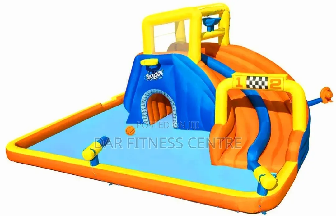 Inflatable Castle Slide Water Pack Pool Kids