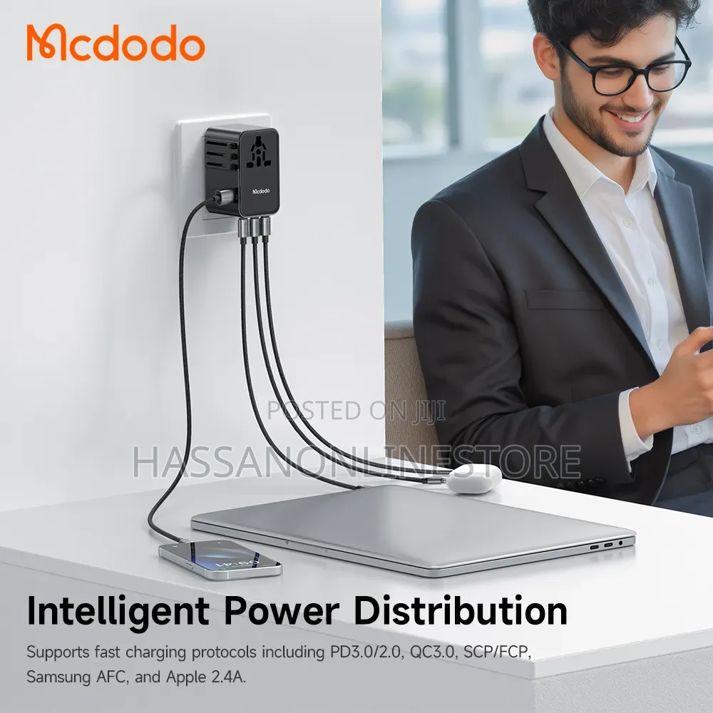 McDodo Globepower 100w Universal Travel Adapter Kit