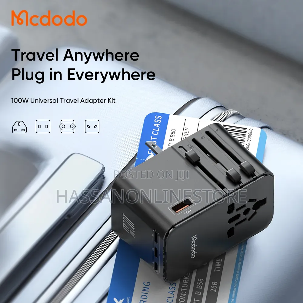 McDodo Globepower 100w Universal Travel Adapter Kit