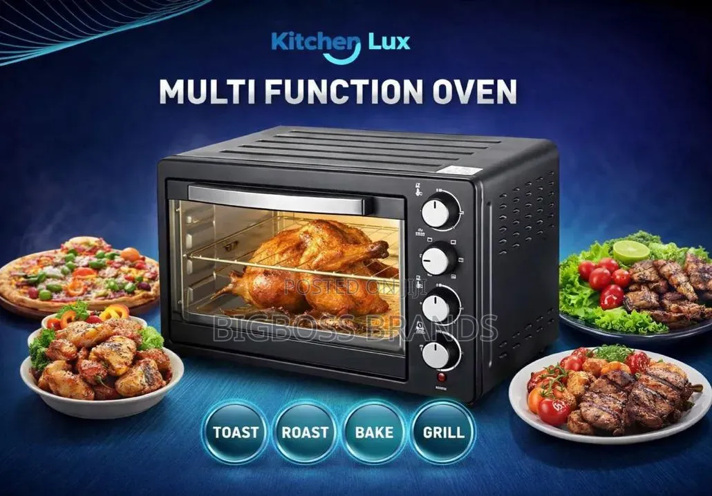Kitchen Lux Oven 48 Liters 4 Knobs