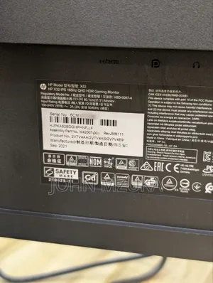 Gaming Monitor Hp X32, Inches 32 Cheap