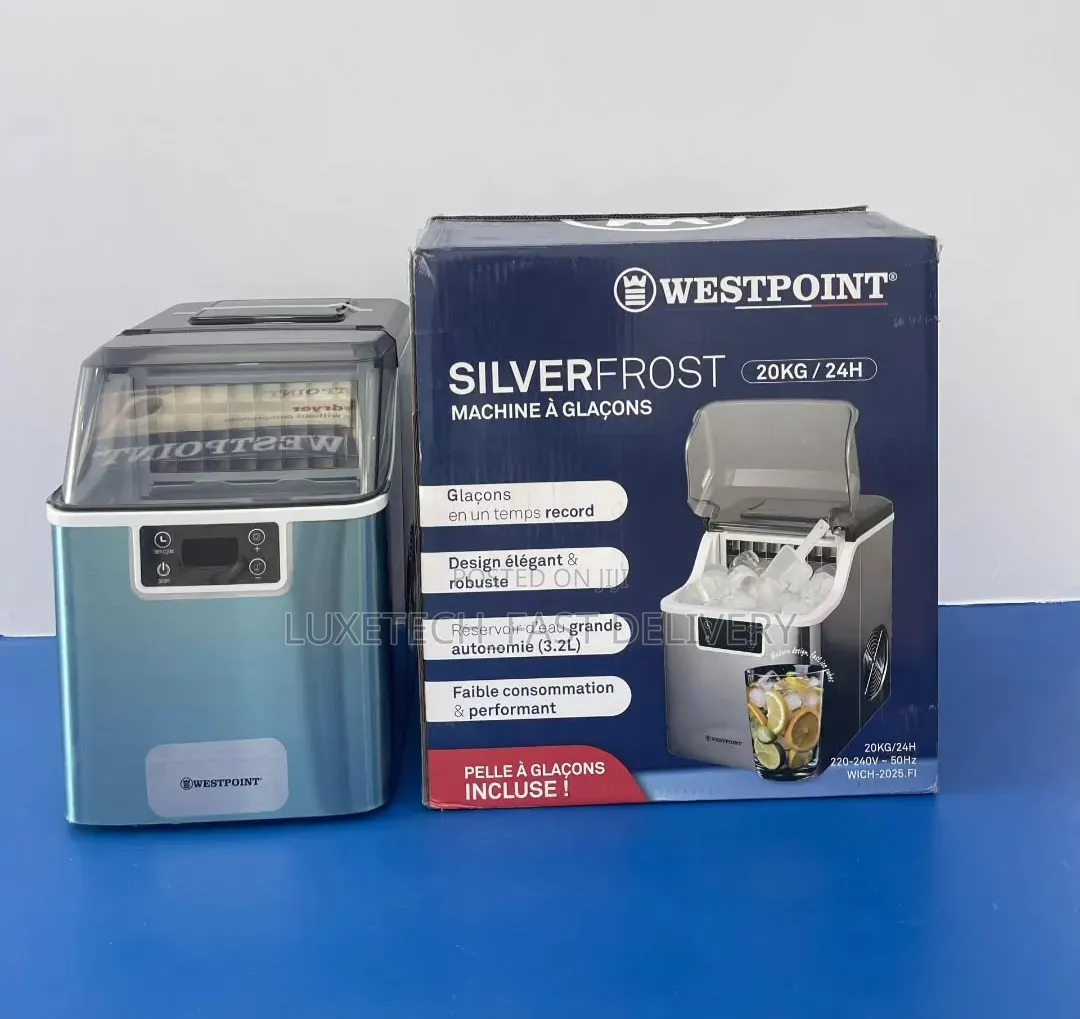 Westpoint Silverfrost Ice Maker 20kg Per 24-Hours With 3.2l Water Tank