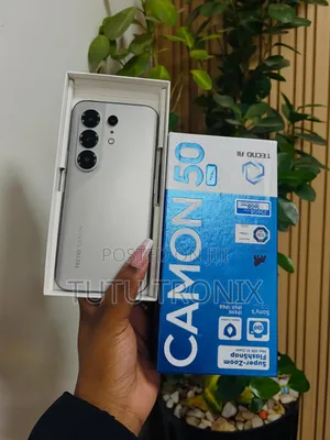New Tecno Camon 50 Pro 256 GB White