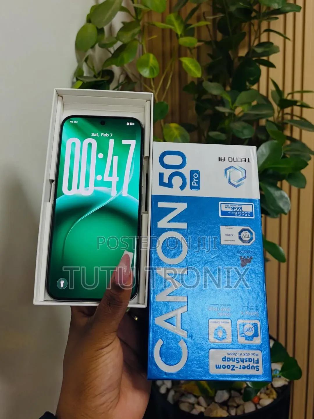New Tecno Camon 50 Pro 256 GB White