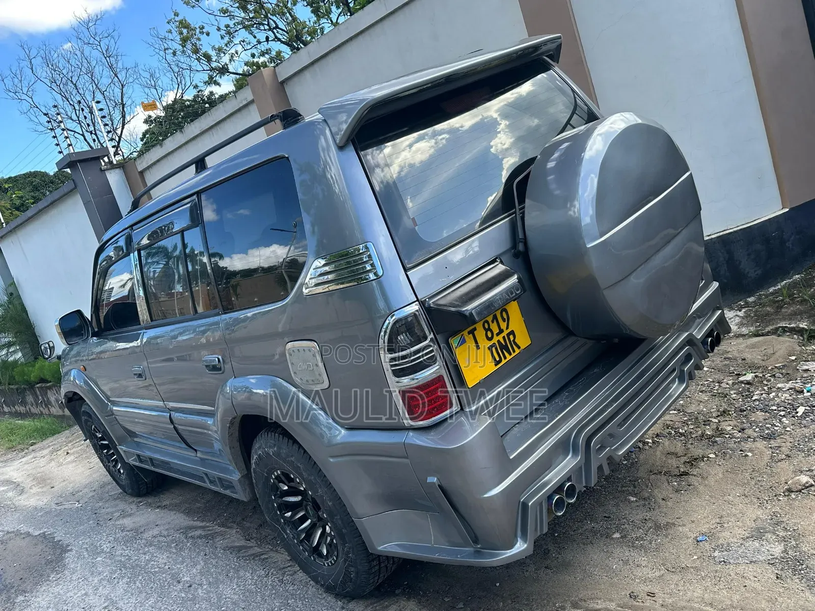 Toyota Land Cruiser Prado 2003 Gray