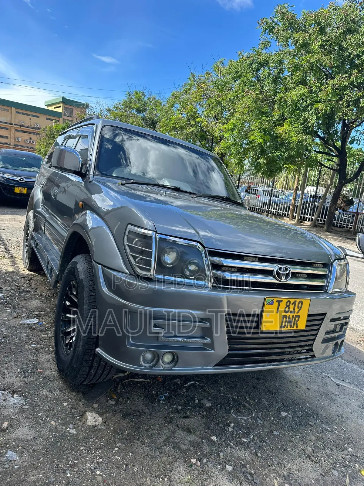 Toyota Land Cruiser Prado 2003 Gray