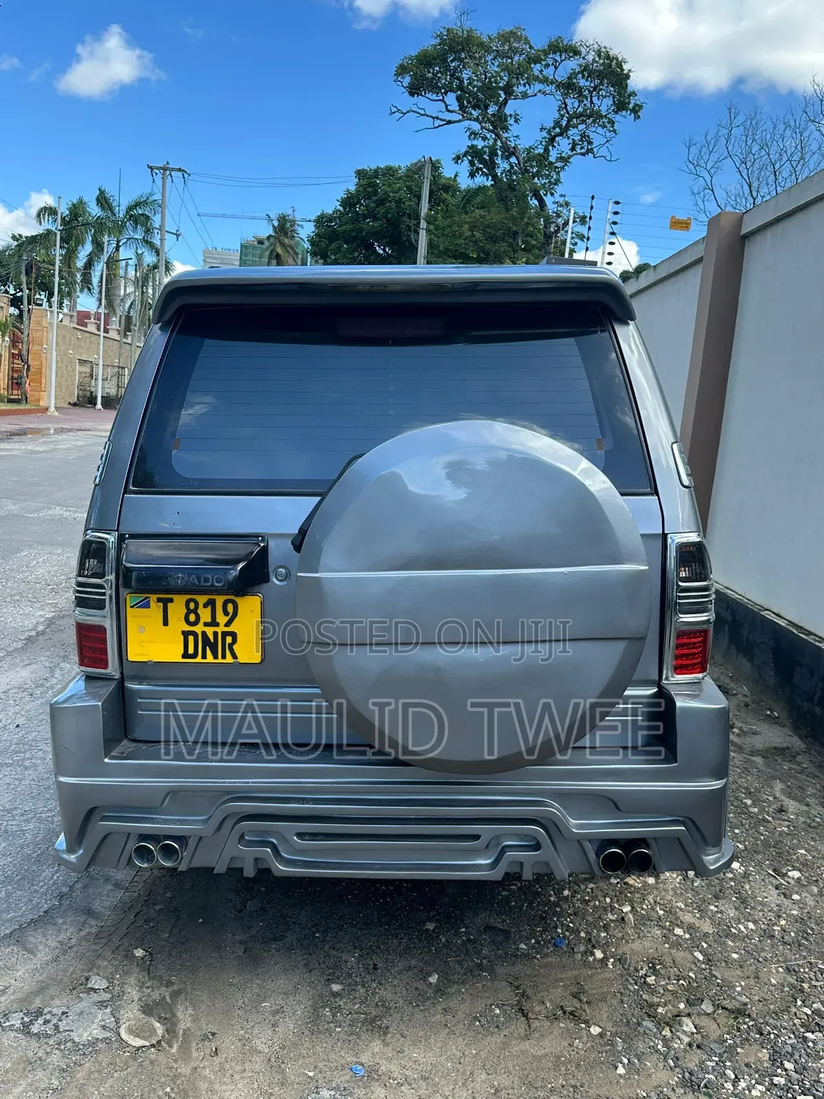 Toyota Land Cruiser Prado 2003 Gray