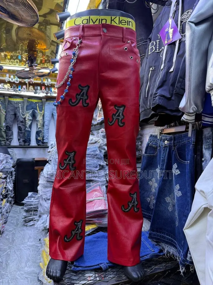 Chrome Leather Jeans Collection Available