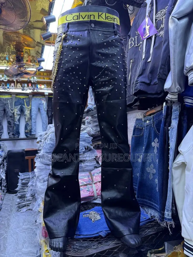 Chrome Leather Jeans Collection Available