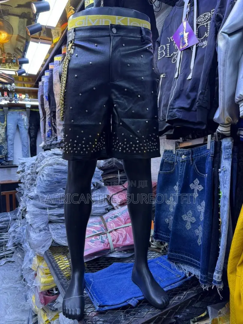 Corteiz Leather Jeans Collection Available