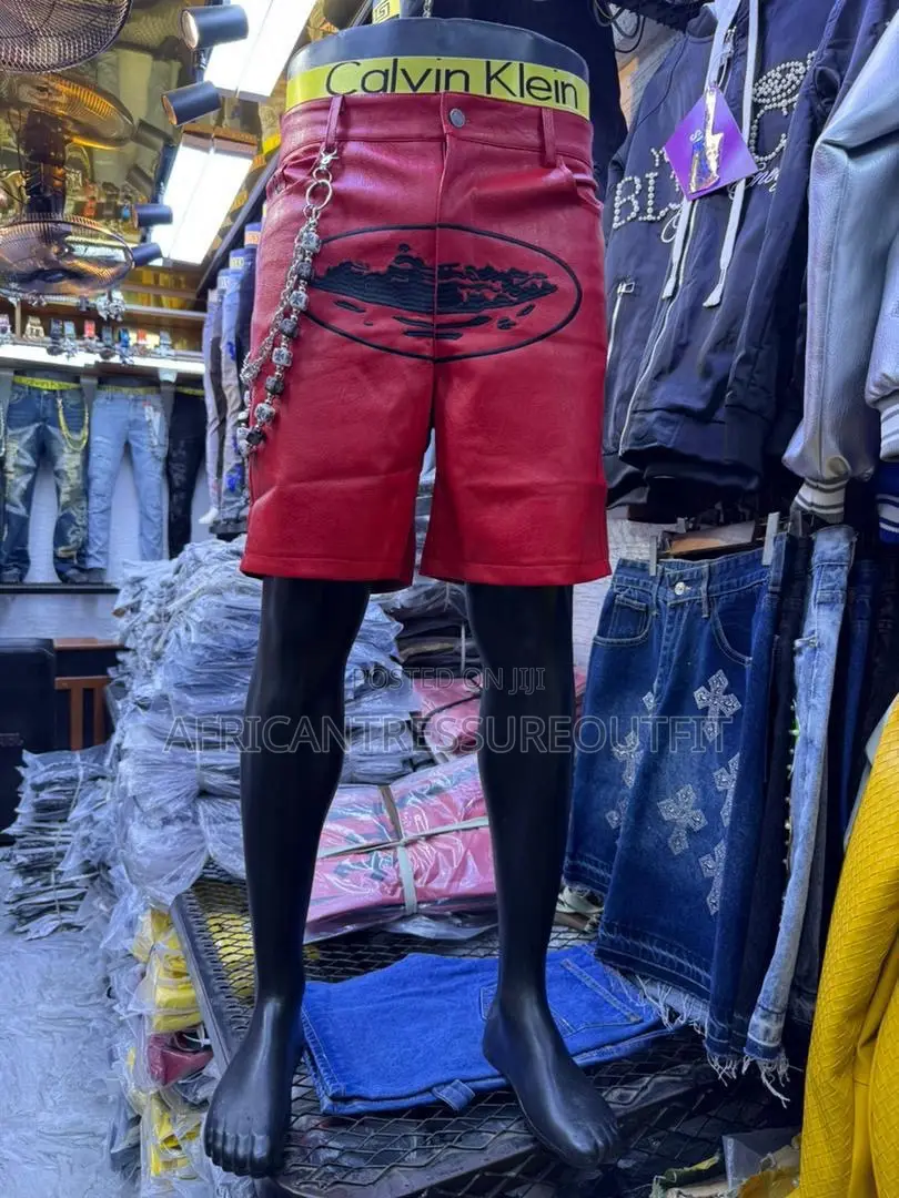 Corteiz Leather Jeans Collection Available