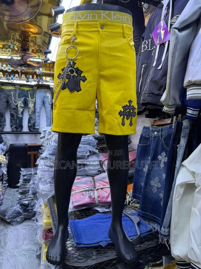 Corteiz Leather Jeans Collection Available
