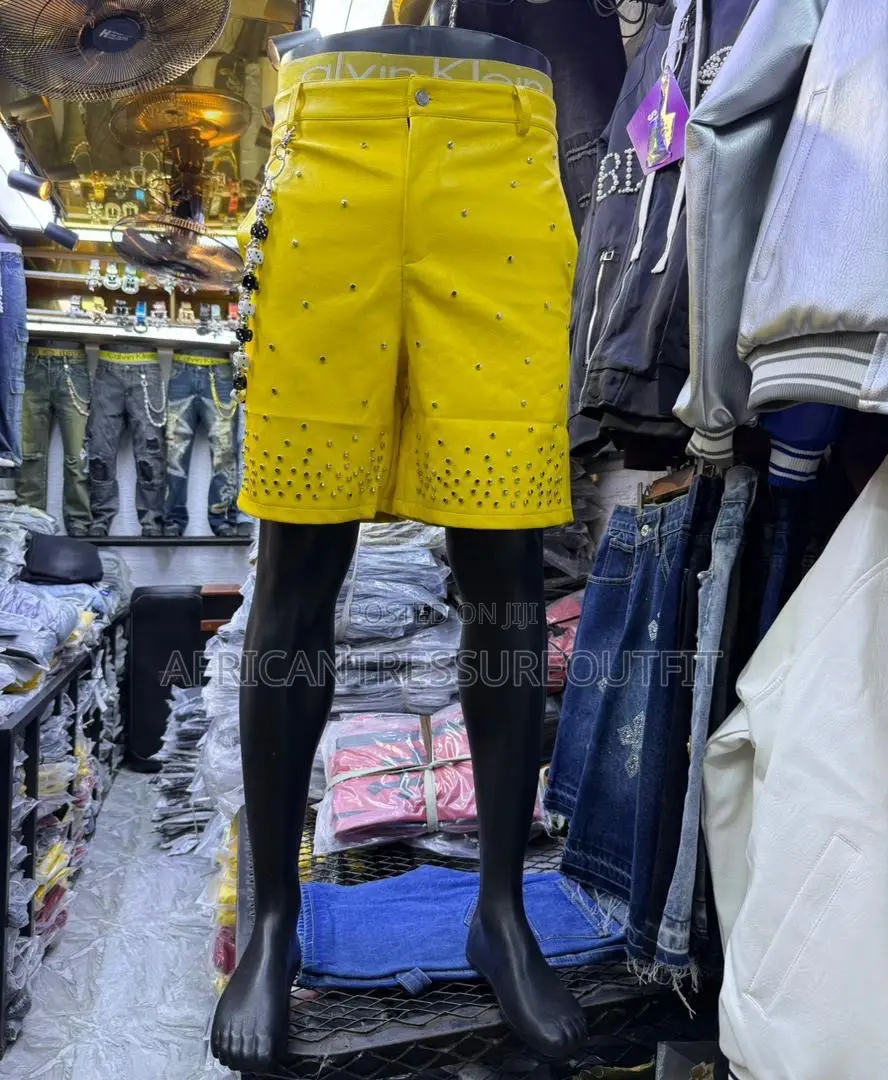 Corteiz Leather Jeans Collection Available