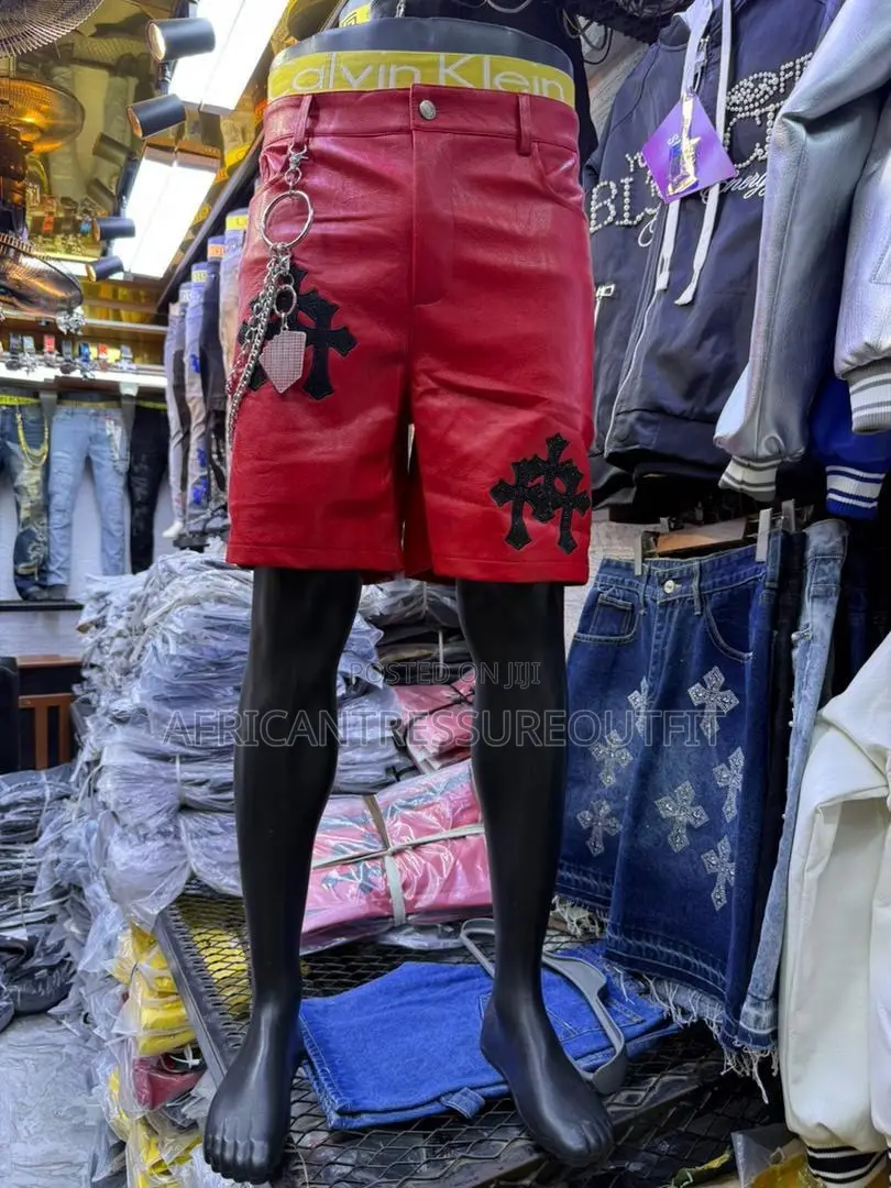 Corteiz Leather Jeans Collection Available