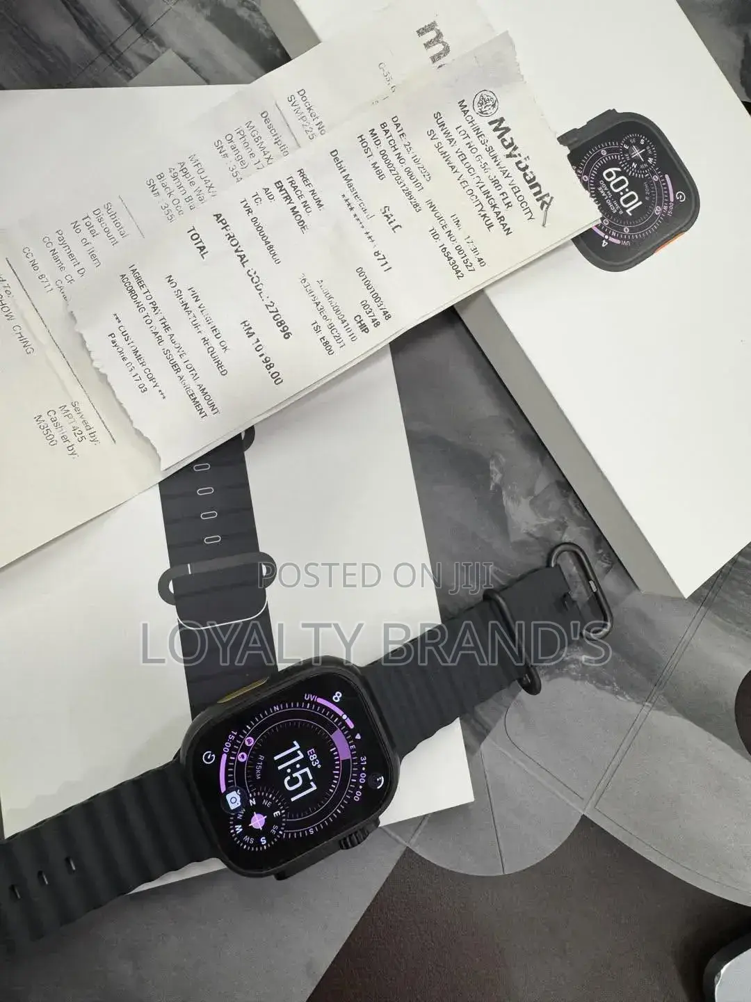 Apple Watch Ultra 3 Titanium Milanese Loop – Luxury (Cellular 49mm)