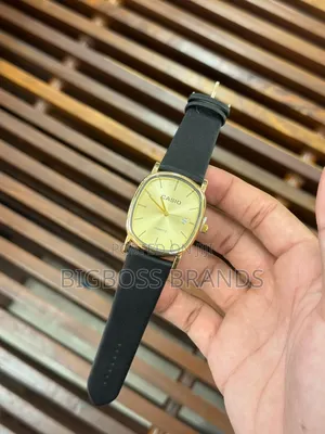 Oval Shape Casio Watch 