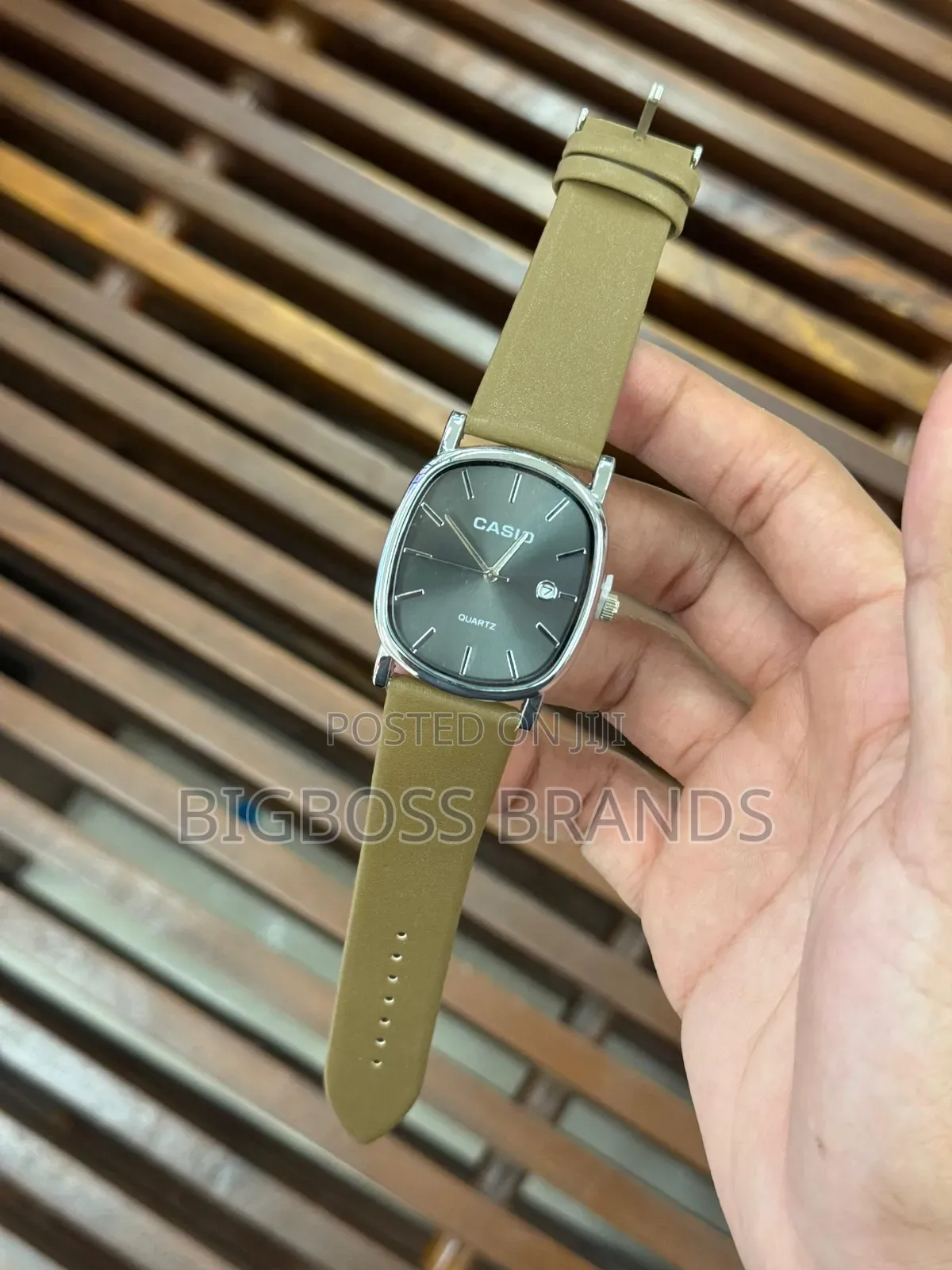 Oval Shape Casio Watch 