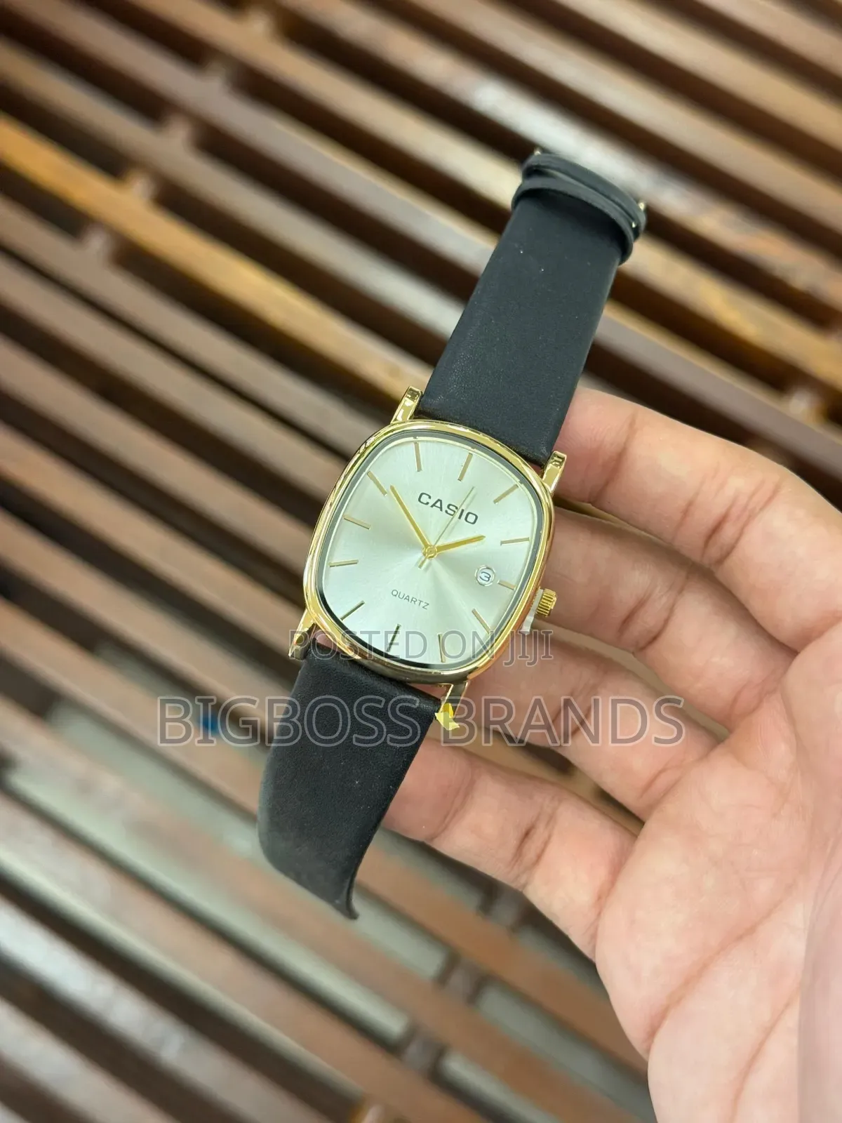 Oval Shape Casio Watch 