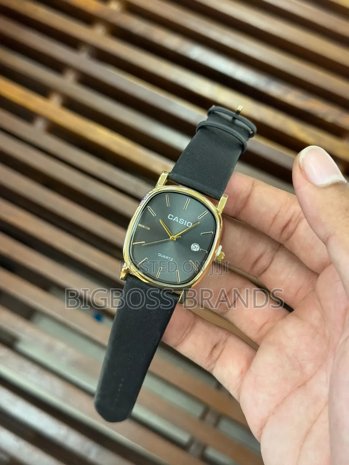 Oval Shape Casio Watch 