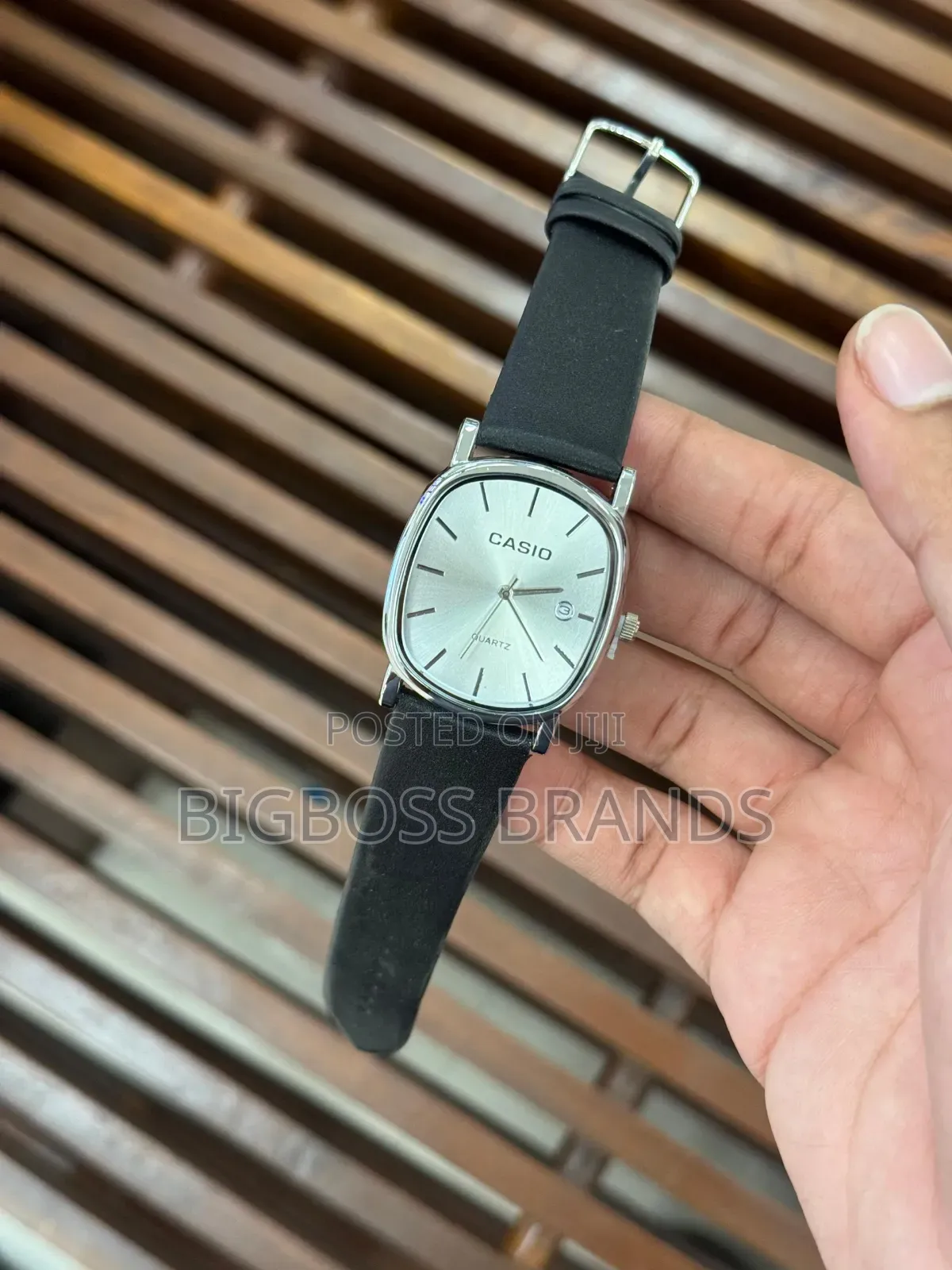 Oval Shape Casio Watch 