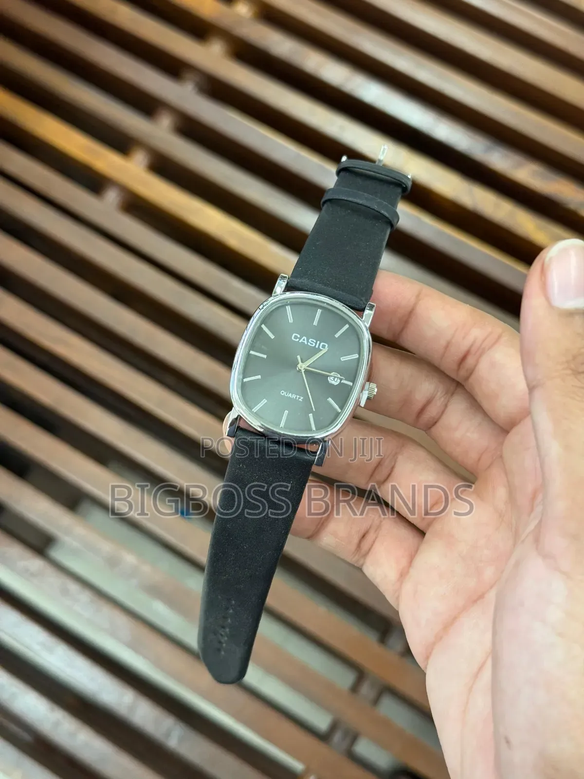 Oval Shape Casio Watch 