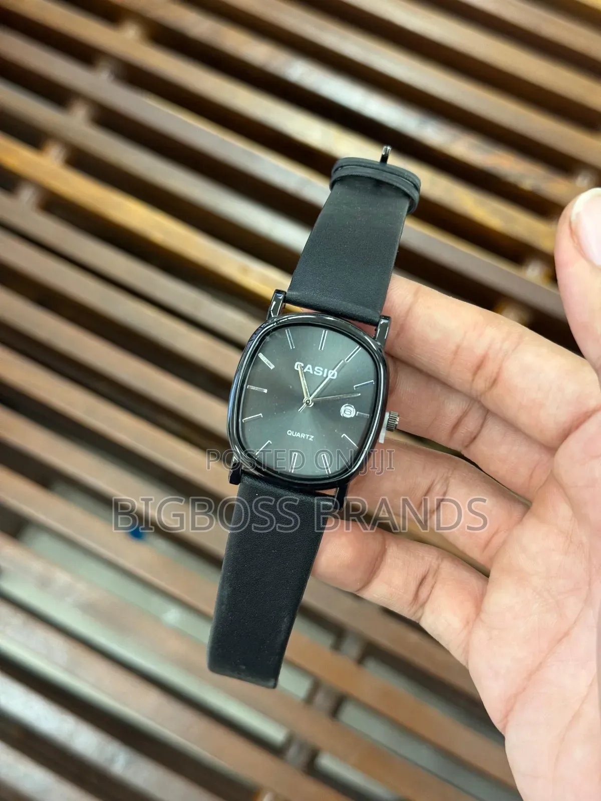Oval Shape Casio Watch 