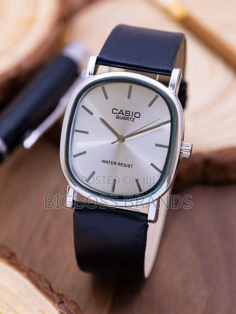 Oval Shape Casio Watch 