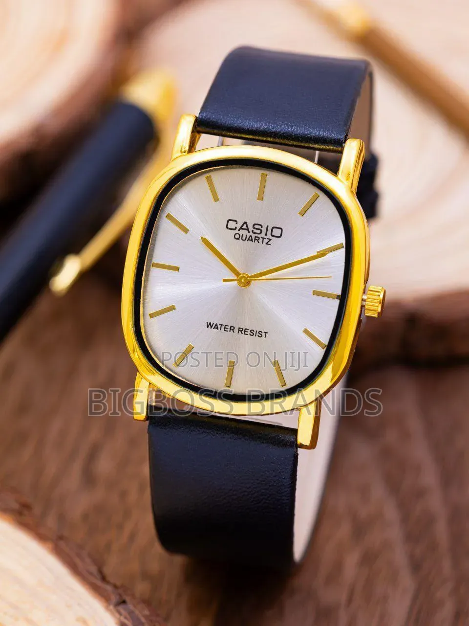 Oval Shape Casio Watch 