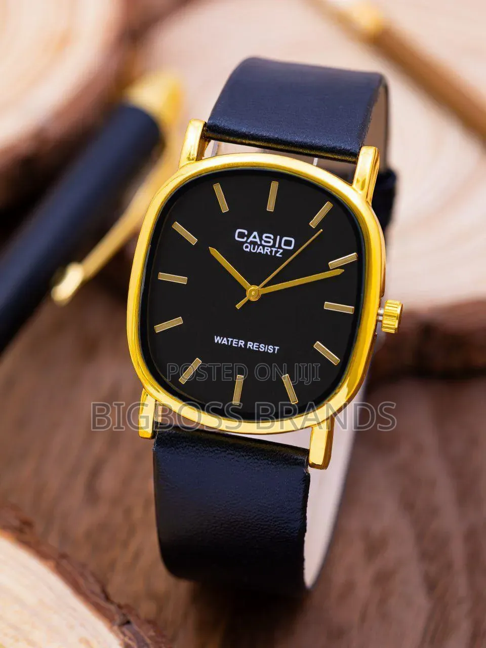 Oval Shape Casio Watch 