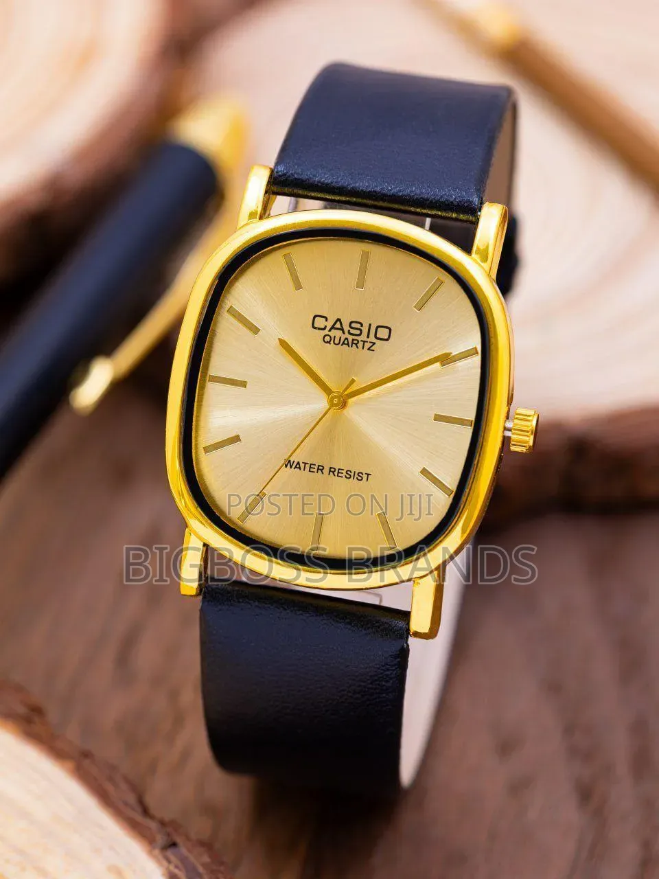 Oval Shape Casio Watch 