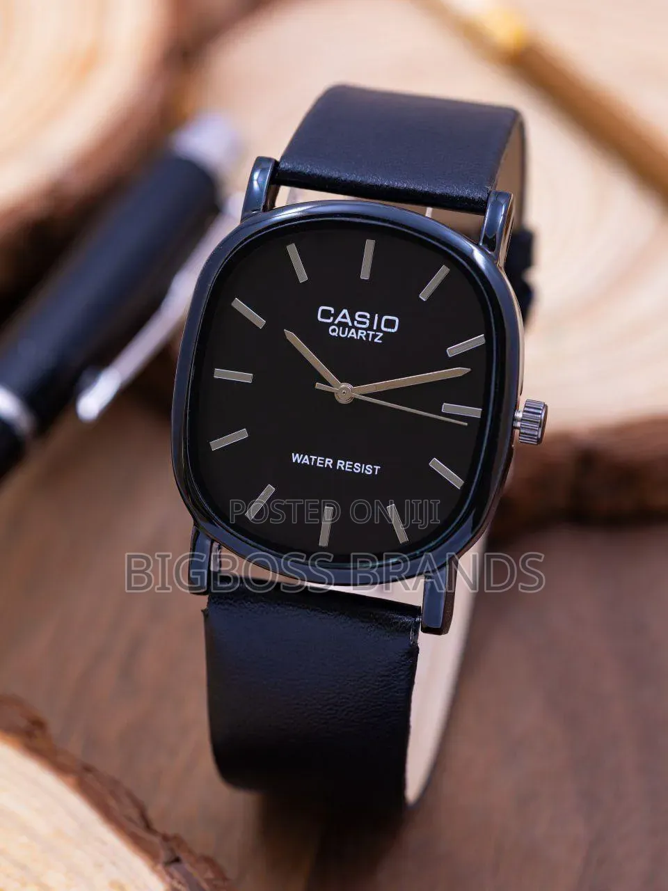 Oval Shape Casio Watch 