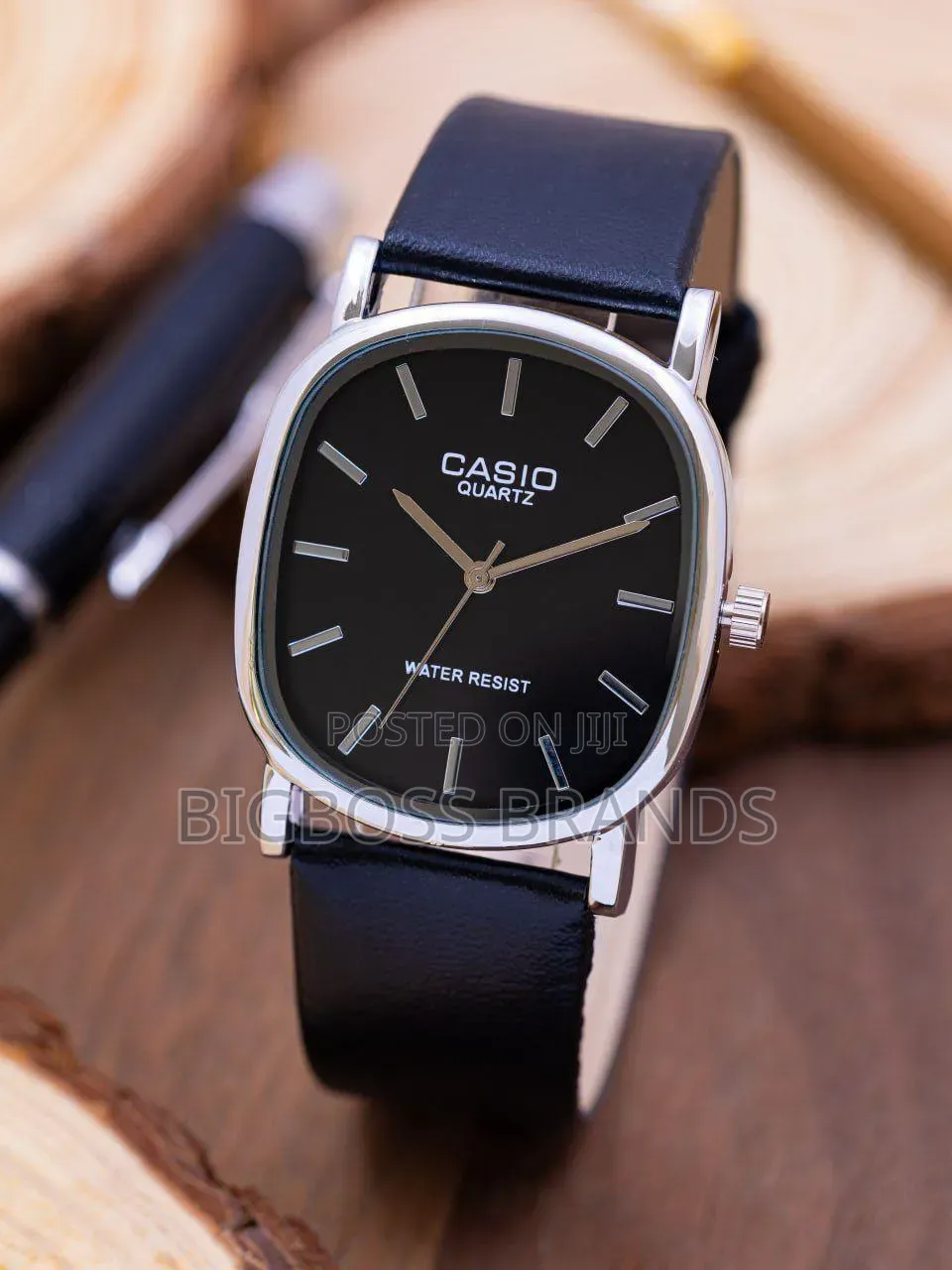 Oval Shape Casio Watch 