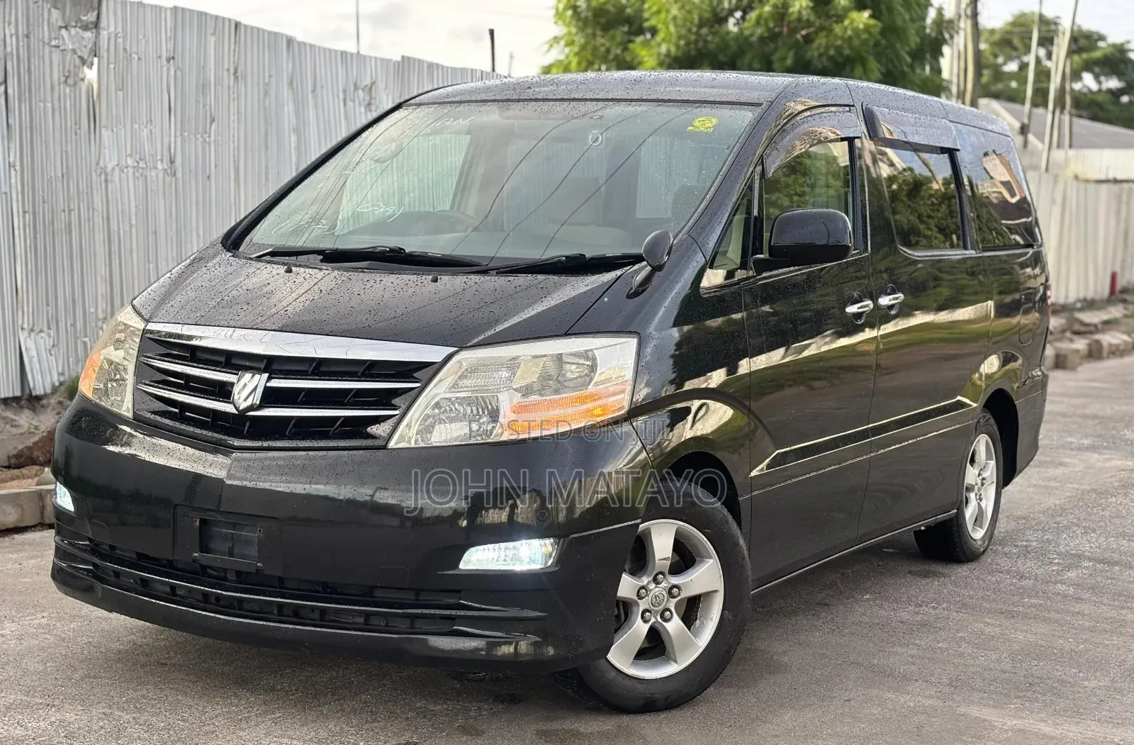 Toyota Alphard 2007 Black
