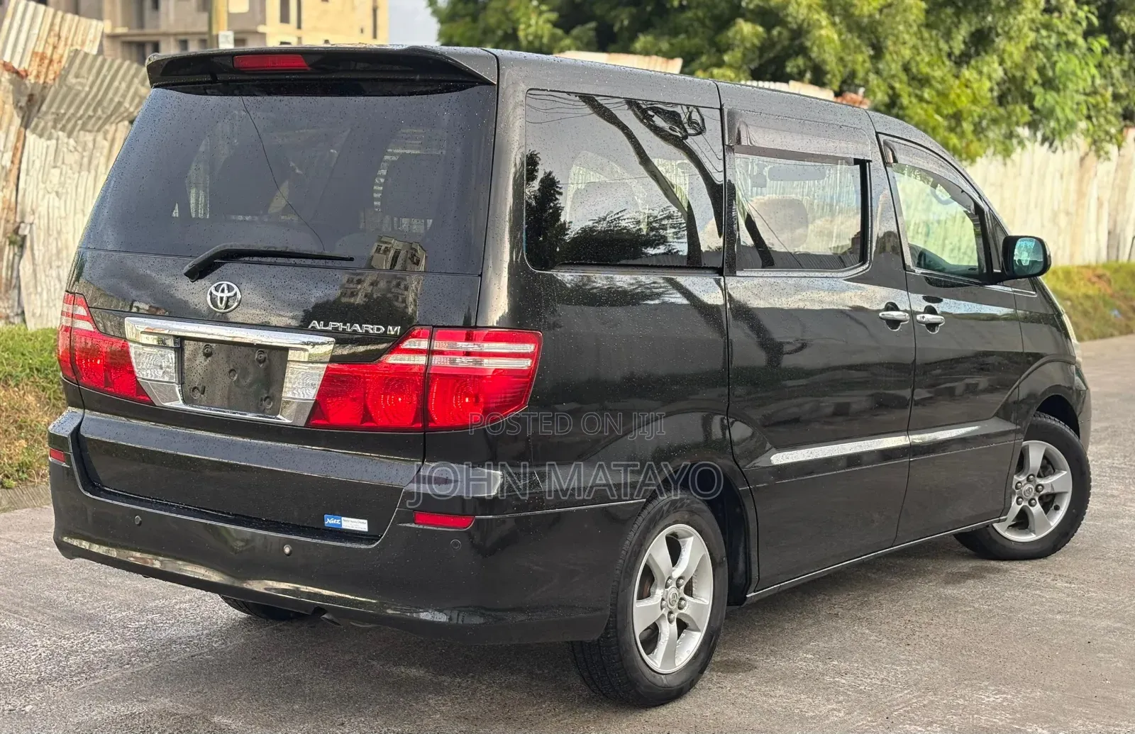 Toyota Alphard 2007 Black