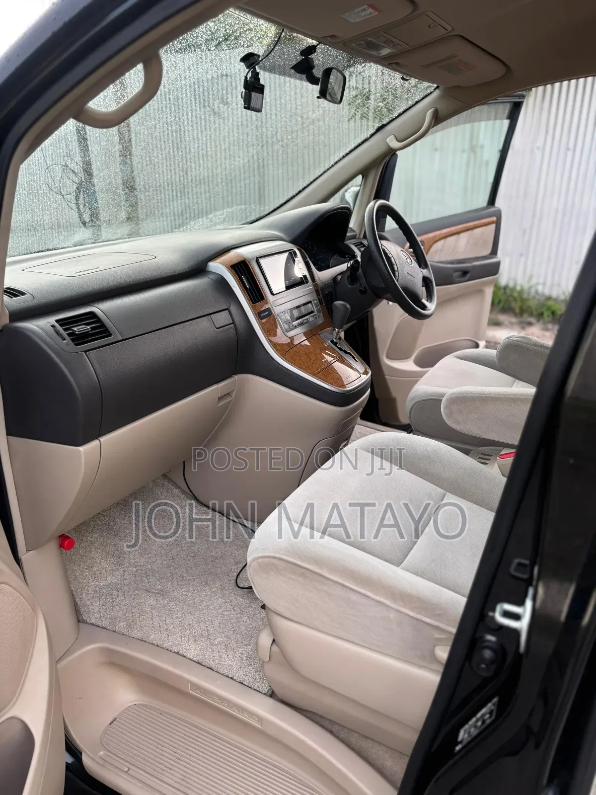 Toyota Alphard 2007 Black