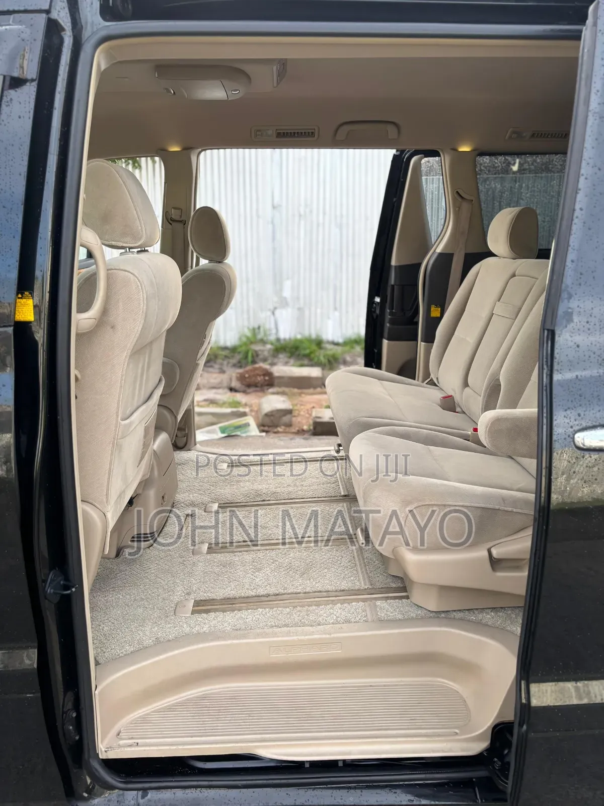 Toyota Alphard 2007 Black