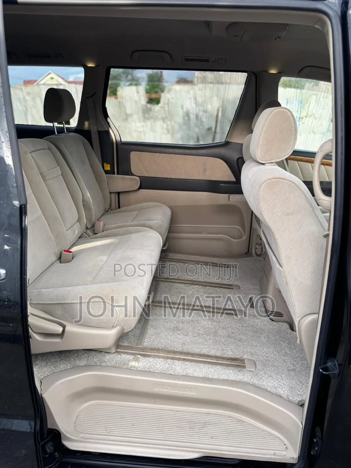 Toyota Alphard 2007 Black